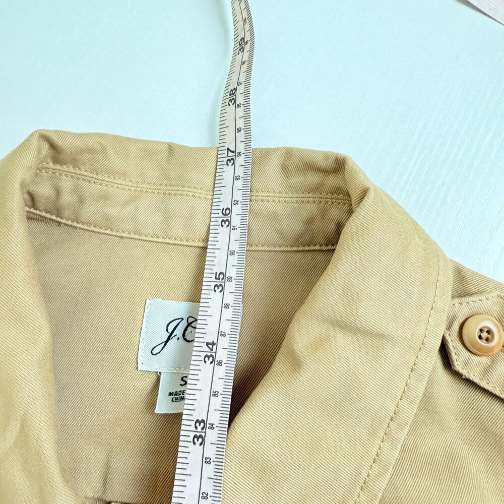NWT J.Crew Utility Shirt Dress – Thick Fabric 100% cotton Size S - Picture 11 of 16